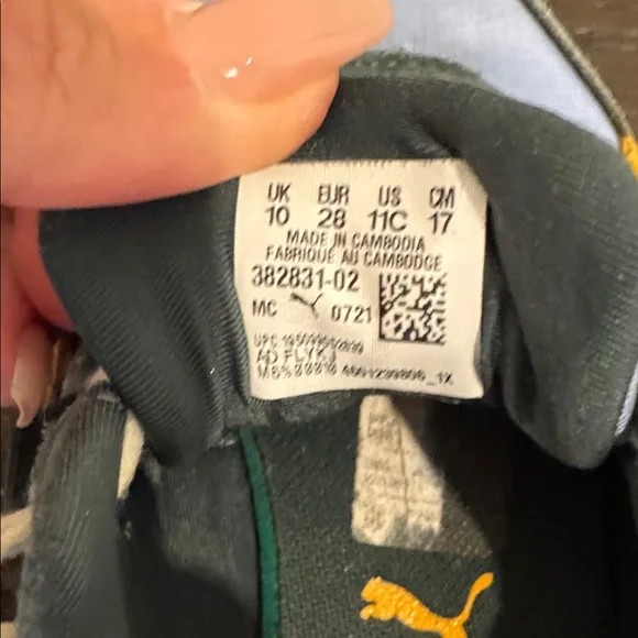 Puma Kids Future Rider TINY Kid's Sneakers size 11 - Picture 9 of 9